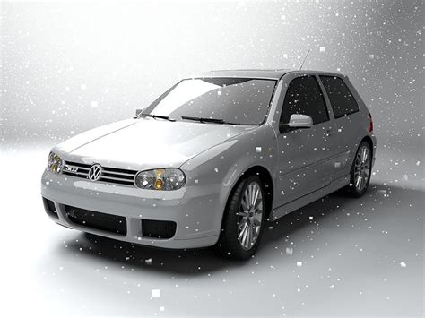 Volkswagen Golf 4 R32 3d Model Cgtrader