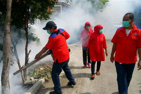 Cegah Demam Berdarah Perindo Fogging Perumahan Taman Asri Tangerang