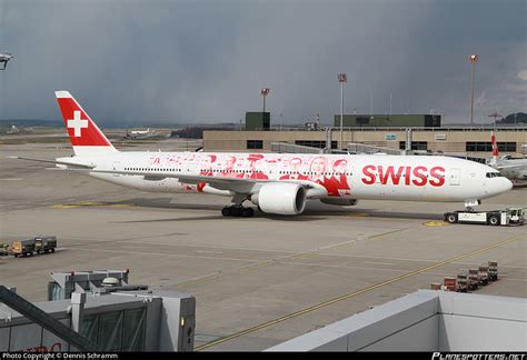 Hb Jna Swiss Boeing Deer Photo By Dennis Schramm Id