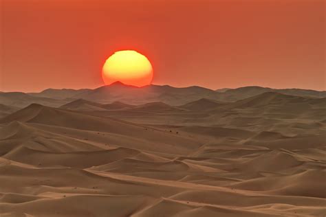 Wallpaper X Px Desert Landscape Sun X