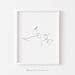 Minimalist Erotic Single Line Art Print Sex Scene Wall Etsy