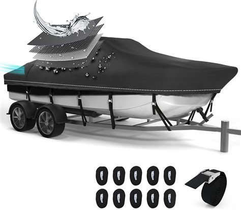 Kfw Boat Covers 17 19ft 20 22 Ft Upgrade 1200d Waterproof