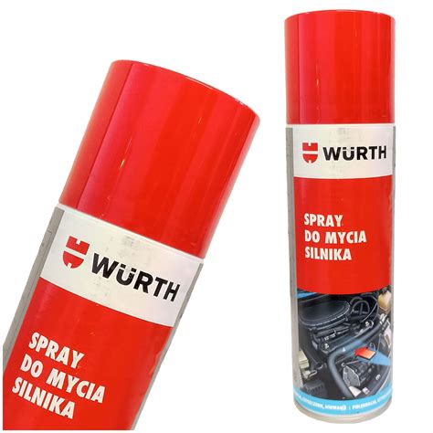 Spray Do Mycia Silnika Uk Adu Jezdnego I Karoserii Bezpieczny Wurth