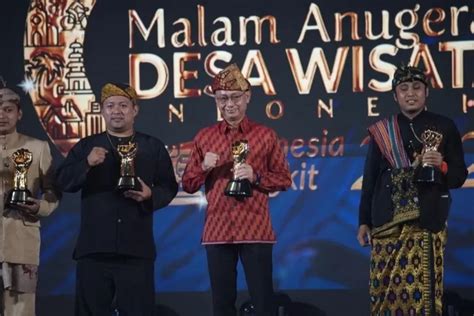 Kampung Benua Melayu Laut Pontianak Raih Juara Harapan Desa Wisata