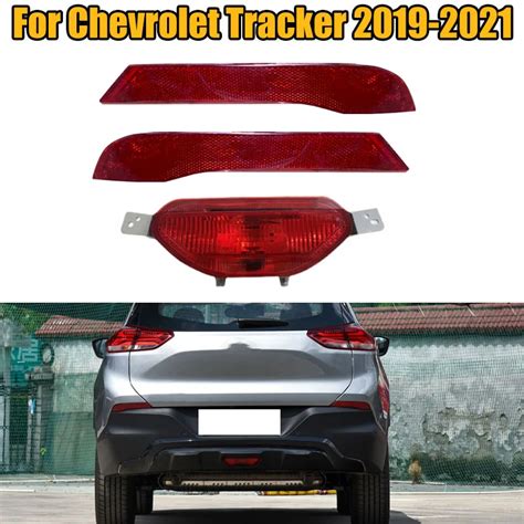 Reflector De Parachoques Trasero Para Chevrolet Tracker 2019 2020 2021