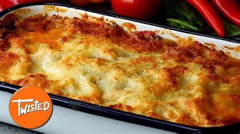 Tuscan Sausage Lasagna Recipe Homemade Lasagna Recipes Twisted Youtube