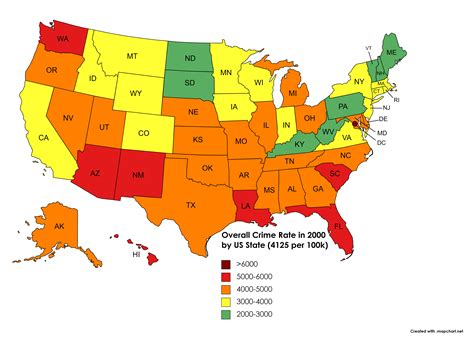 Overall Crime Rate By Us State Per 100k Over The Decades 1980 Vs 1990 Vs 2000 Vs 2010 Vs 2020