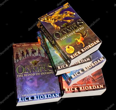 Heroes of Olympus books – Stock Editorial Photo © bertys30 #58428721