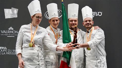 Coppa del Mondo di Pasticceria 2023 l Italia è terza