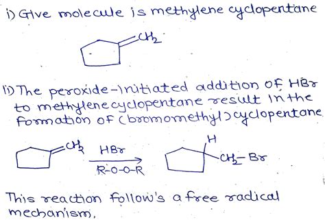 Solved Give The Structures Of The Free Radical Intermediates In The