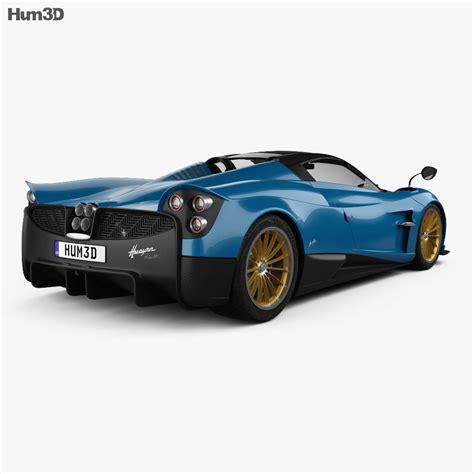 Pagani Huayra Roadster 2020 3d Model Vehicles On Hum3d