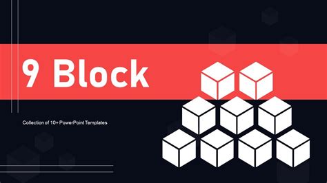 9 Block Powerpoint Ppt Template Bundles Ppt Template