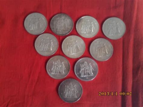 Lot De Pieces De Monnaies En Argent F Eur Picclick Fr