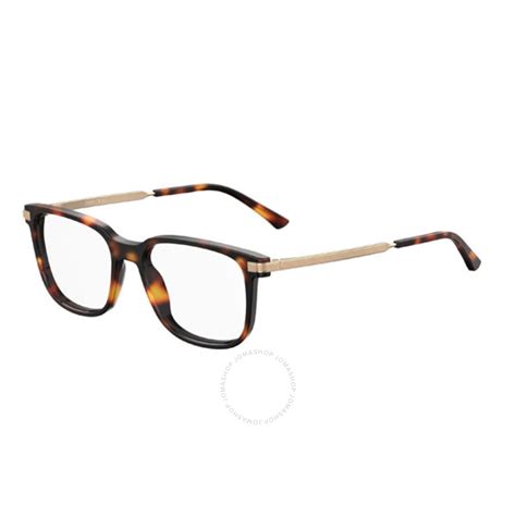 Jimmy Choo Ladies Tortoise Square Eyeglass Frames Jm008 G008654 716736119007 Eyeglasses Jomashop