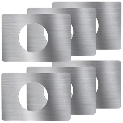 Pcs Door Reinforcement Plates Stainless Steel Door Striker Plates Door