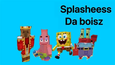 Minecraft SpongeBob with Splash - YouTube