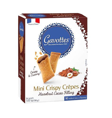 Buy Gavottes Mini Crispy Crepes Hazelnut Cocoa Filling Wafers G