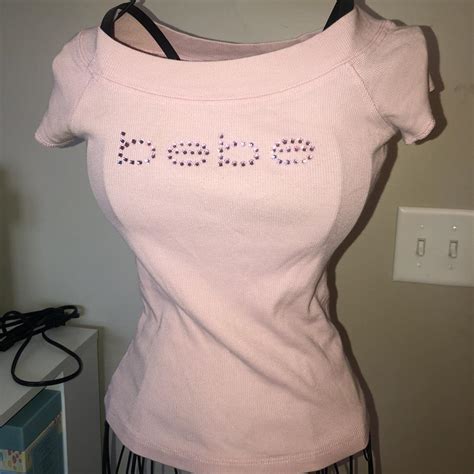 Vintage Bebe Light Pink Top Msg Before You Purchase Depop