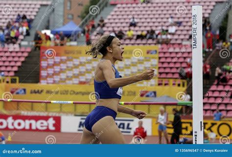 ANNA HALL USA, American Track and Field Athlete on Heptathlon Event in ...