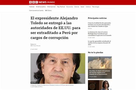 Así informa la prensa internacional el caso Alejandro Toledo Galería