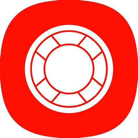 Lifebuoy Glyph Curve Icon 42797544 Vector Art At Vecteezy