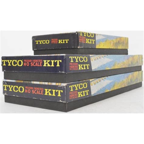 Three Nos Tyco Ho Locomotive Kits In Obs