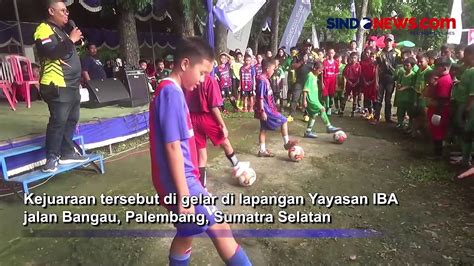 Tim Semarakkan Festival Sepak Bola Usia Dini Di Palembang Video