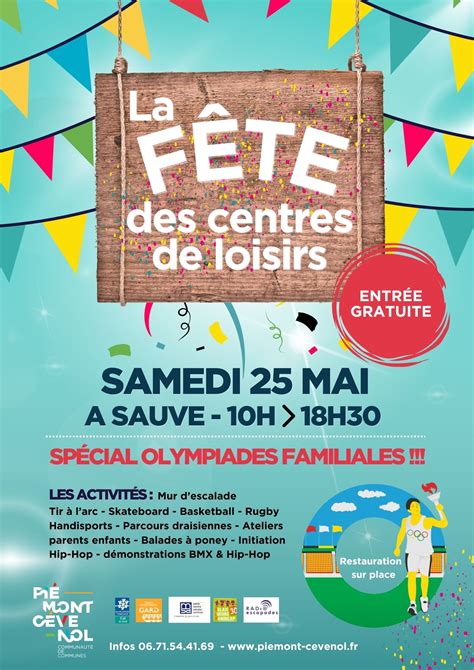 La fête des centres de loisirs Ville de Sauve Ville de Sauve