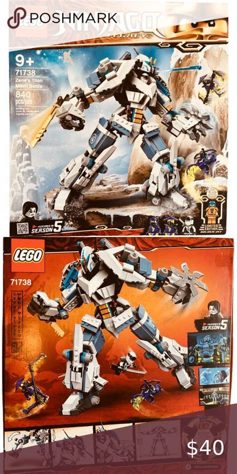 Lego Ninjago Legacy Zane S Titan Mech Battle New Pc Building