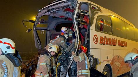 Kuzey Marmara Otoyolu Nda Trafik Kazas I A R Yaral D Nya