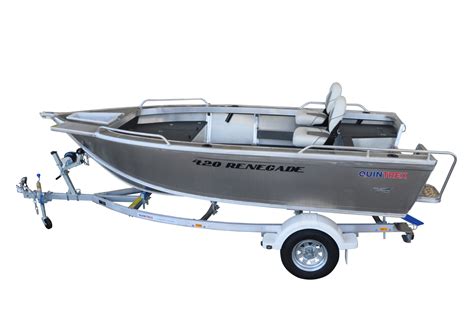 Quintrex 460 Renegade SC Aluminium Boat Range