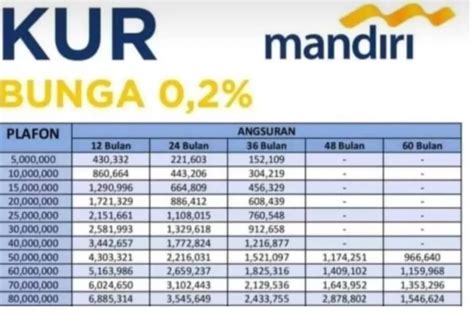 Lengkap Ada Kur Hingga Kpr Ini Jenis Pinjaman Bank Mandiri Rp