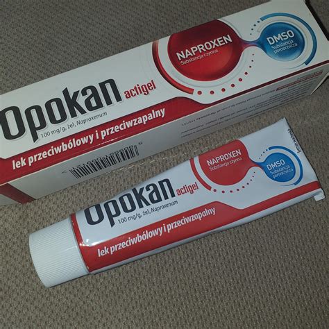 Leki przeciwbólowe Opokan Actigel żel 50g Opinie i ceny na Ceneo pl