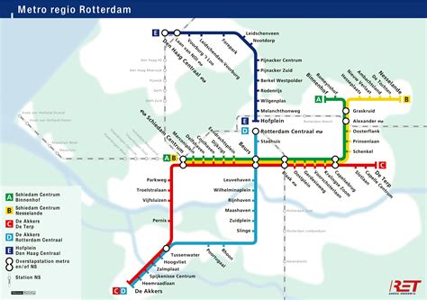 Rotterdam Transport Map