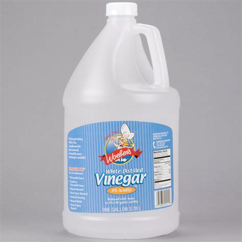 1 Gallon Distilled White Vinegar 4 Case