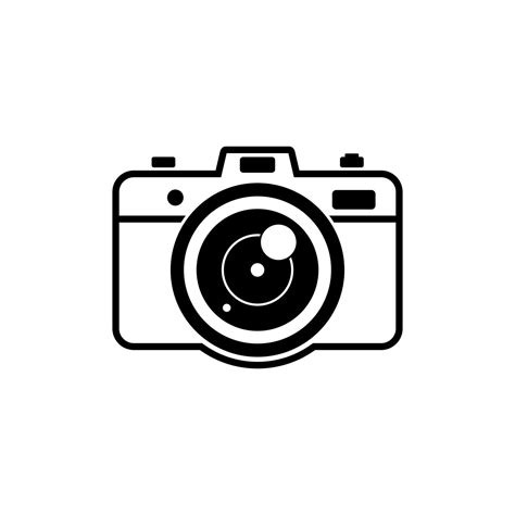 iconos de la cámara de fotos ilustración de diseño de vector de icono