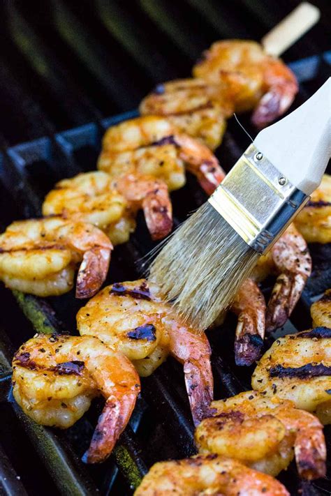 Grilled Shrimp With Honey Garlic Sauce Recipe Grilled Shrimp