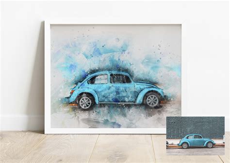 Custom Car Portrait, Custom Car Artwork, Custom Car Portraits UK ...