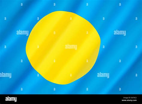 Palau Island Flag Hi Res Stock Photography And Images Alamy