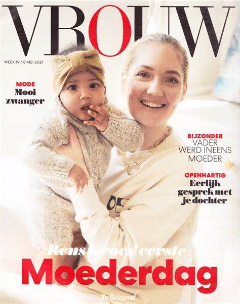 Tijdschrift Vrouw Magazine Mei Pers Wereld