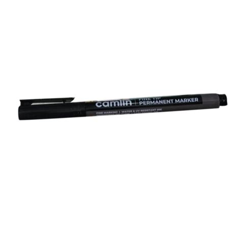 Black Plastic Camlin Fine Tip Permanent Marker Pen For Writing At Rs