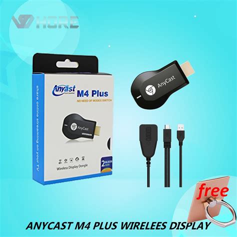 Jual AnyCast M4 Plus Wireless Display Receiver Hdmi Dongle Alat