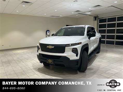 New Chevrolet Silverado Ev Work Truck D Crew Cab In Comanche