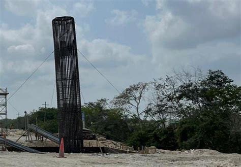 Cae Estructura Del Tren Maya En El Sur De Quintana Roo Quadratin