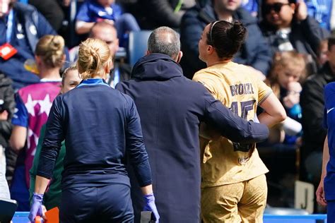 Lucy Bronze Injury Barcelona Allay Latest England Fears After