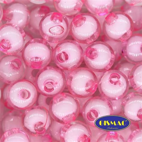 Bola Acr Lica Lined Mm Rosa Claro Gismac