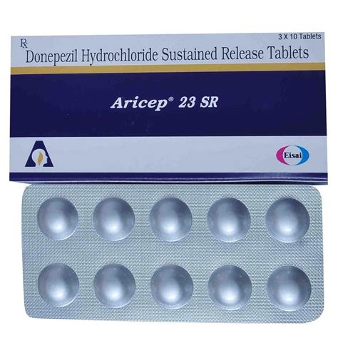 Aricep Donepezil Hydrochloride Tablets Eisai At Rs 350box In Nagpur