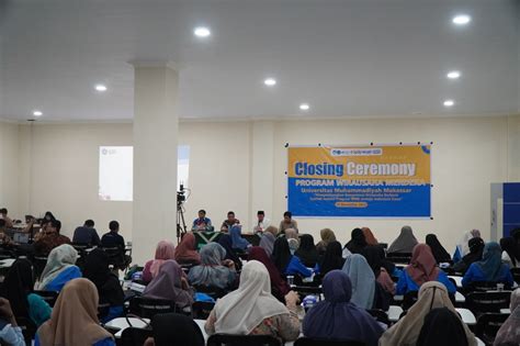 Program Wmk Universitas Muhammadiyah Makassar Resmi Ditutup Inilah