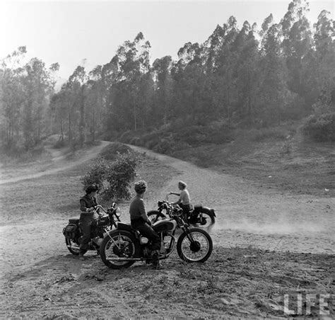 Bike Girls By Loomis Dean Life Magazine 1949 Visualarchive