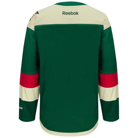 Men's Minnesota Wild Reebok Green 2016 Stadium Series Team Premier ...